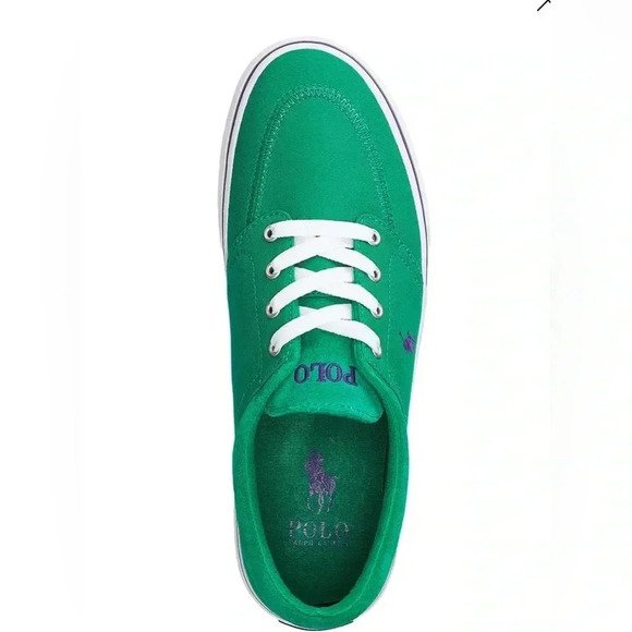 Ralph Lauren, Men's Faxon X Suede-Trim Canvas size 8.5 NEW with tags - Picture 5 of 14